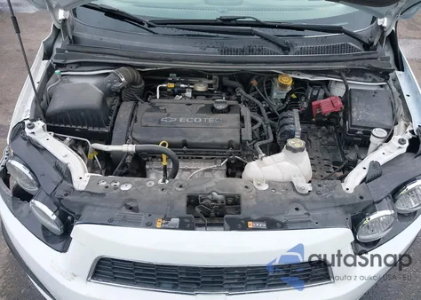 2016 Chevrolet Sonic Lt Auto из США, поврежденный, VIN 1G1JC5SH0G4121926